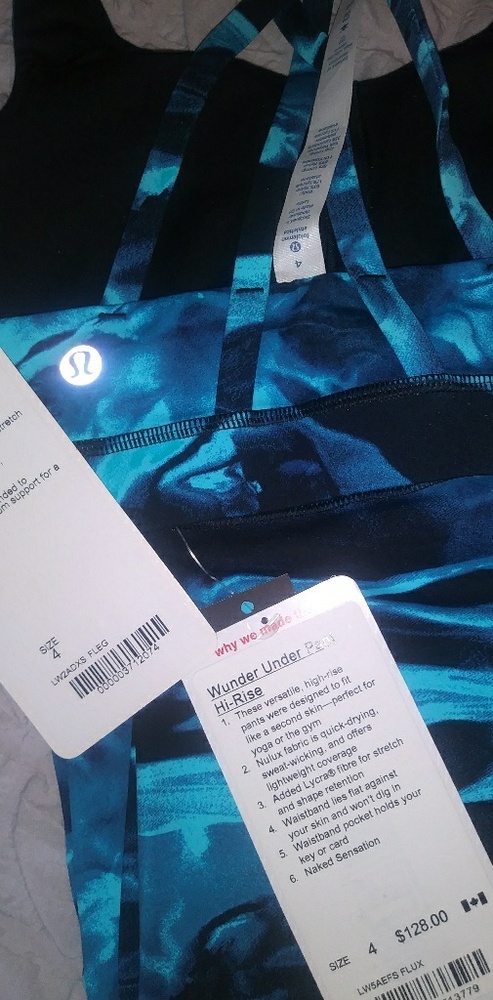 NWT Lululemon Outfit~ Lot of 2 pcs. Wunder Under